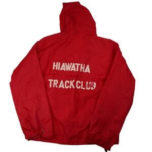 Vintage Hiawatha Track Club Windbreaker Jacket